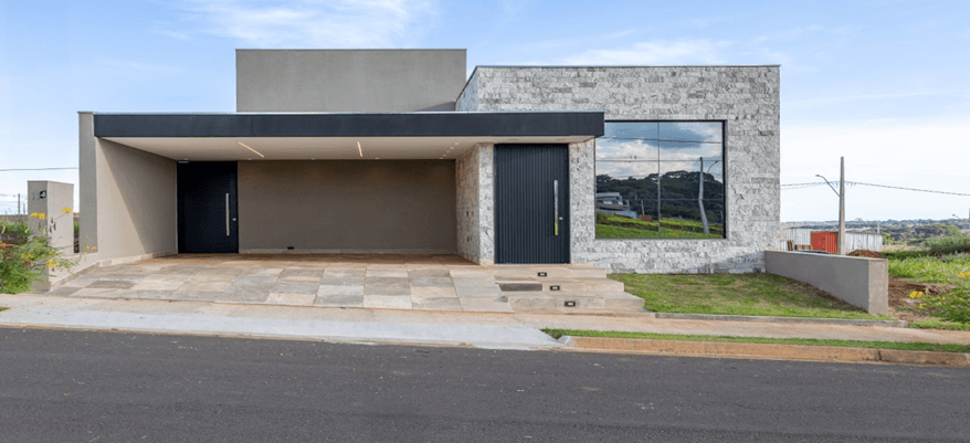 Fachada da Casa C